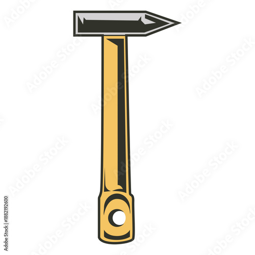 Brick hammer tools colored