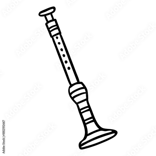 Sopila instrument stroke