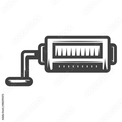 Fishing reel illustration