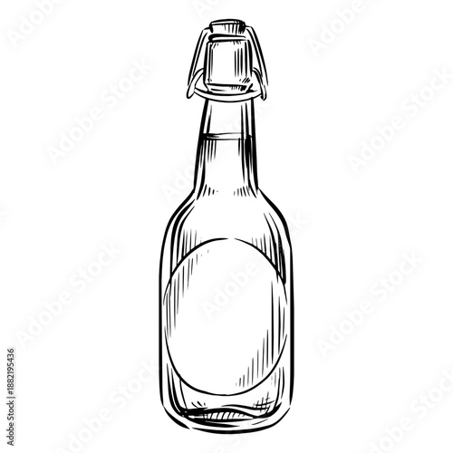 Alcohol bottle simple