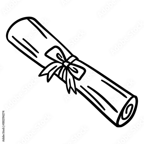 Graduation degree element stroke