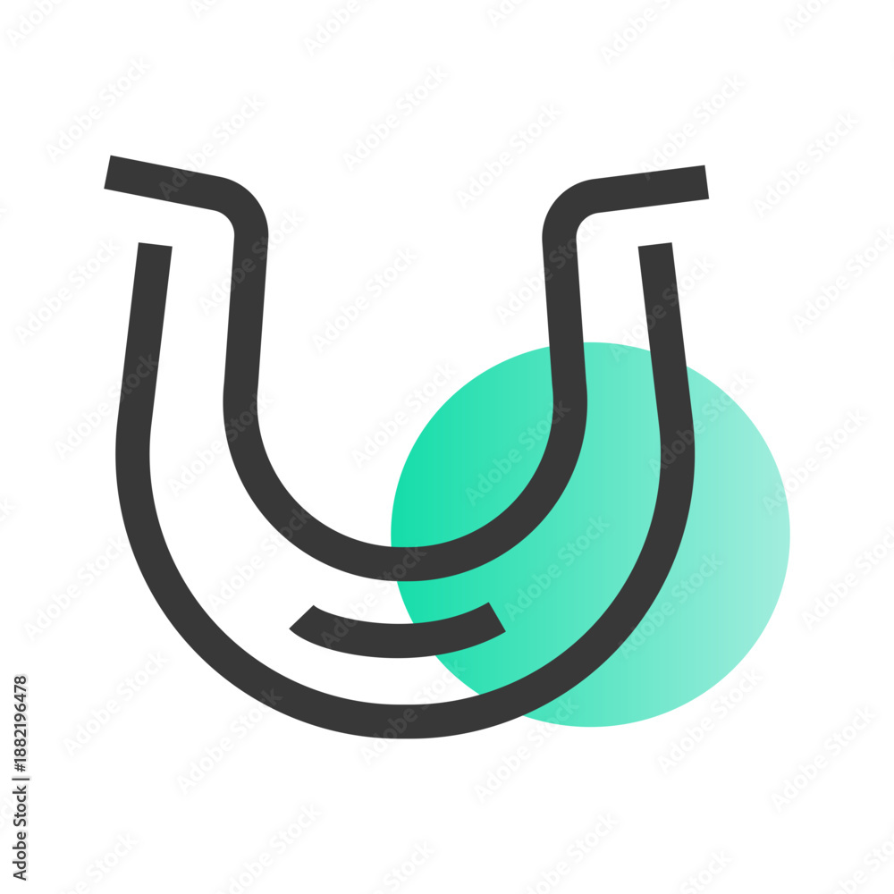 Obraz premium Simple st patrick icon