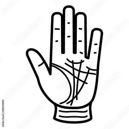 Magic hand glove stroke