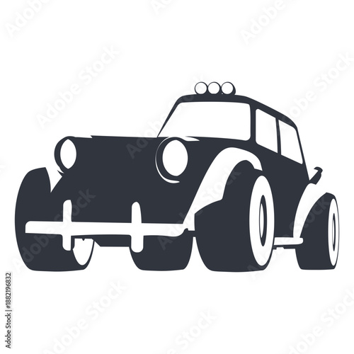 Rally buggy illustration