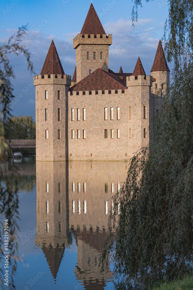 Obraz premium castle on the lake
