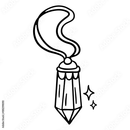 Magic crystal stroke crystal