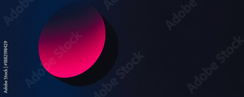 Eclipse Blue Wallpaper with Scarlet Glow