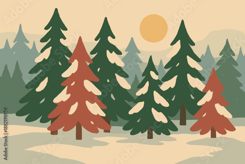 Sunlit letters colors no characters marks pines captions vector golden bubbles modern