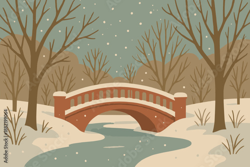 Typography bridge icon vector negative serene illustration warm cyrillic numbers no bubbles