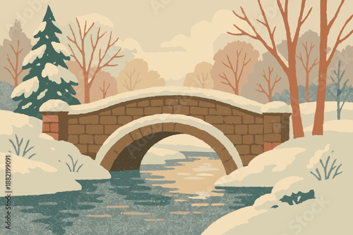 Marks chinese bridge icon vector product speech stone no snowy flat letters