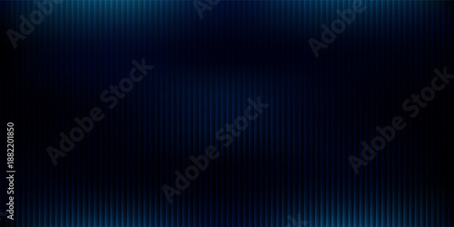 Glass gradient texture with teal and navy ripple pattern and smooth light distortion. Wavy abstract flow, futuristic blur effect, reeded vertical displacement. Vector illustration