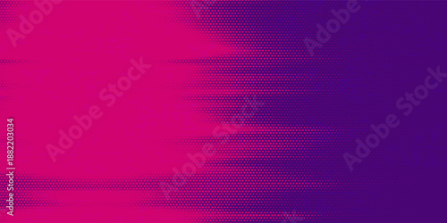 Grunge halftone gradient background. Faded grit noise texture. Colorful wallpaper. Retro pixelated backdrop. Anime or manga style comic overlay. Vector graphic design textured Grunge scratch template.