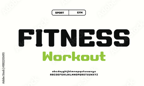 Fitness  Font is a playful bold font that is sure to add a dash of fun to your designs.