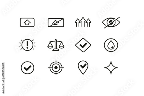 Generation subtle uppercase inline indicator vector blocked icon image state caps simple