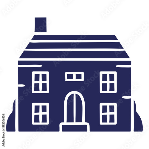 Big house suburbs cut-out