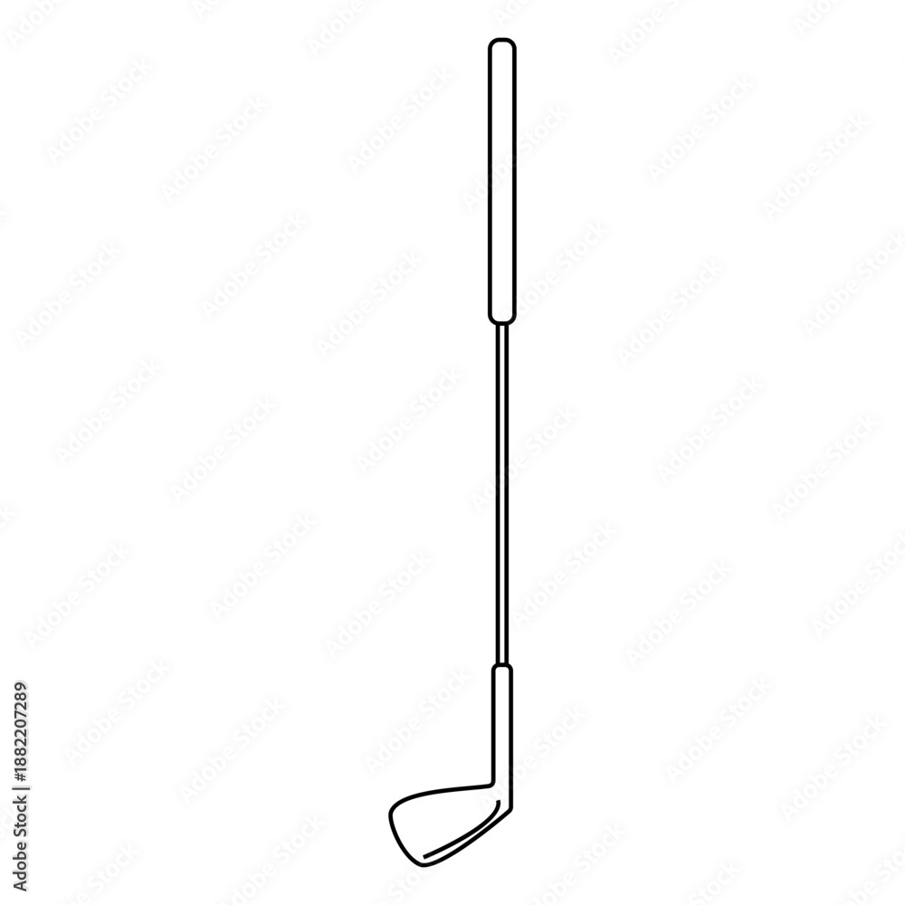 Obraz premium Stroke golf club