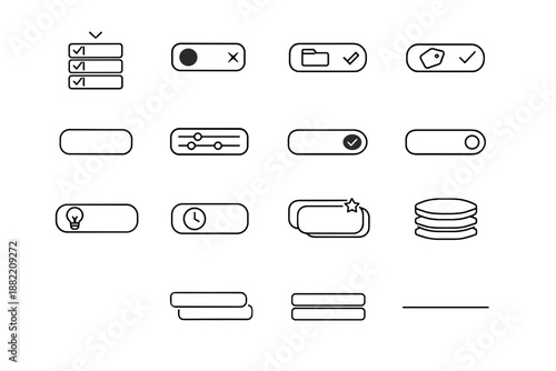 Image recent label chip simple vector suggestion divider generation chips tag category