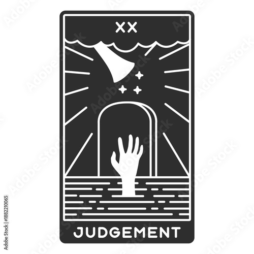 Tarot card judgement cut out