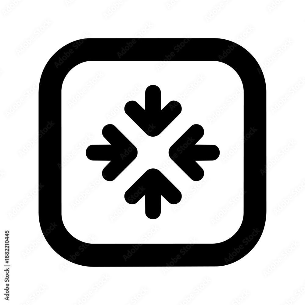 Obraz premium Directional expansion symbol representing scalability, growth, flexibility, and adaptive system design.