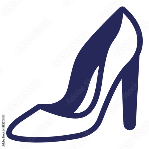 High heel shoe elegant