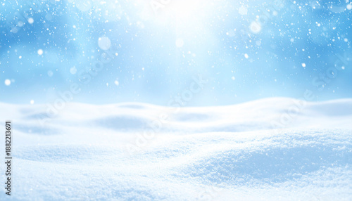 Wallpaper Mural Gently falling snowflakes illuminate a serene winter landscape with soft rolling snow covered hills3 Torontodigital.ca