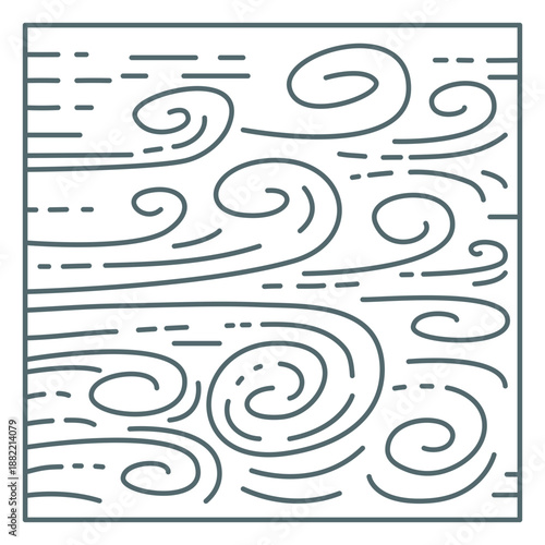 Wind air current stroke