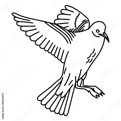 Landing seagull stroke