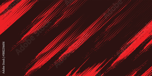 black red dragon decal brush fire volcano lava sakura Asia Japan anime style illustration sporty background banner style illustration. modern