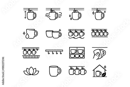 Icon airflow awareness simple practical generation clean image freshness clearance hygiene vector