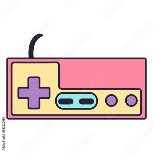 Gaming controller color stroke