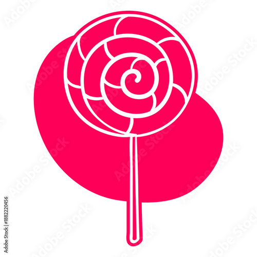 Sucker lolli cut out