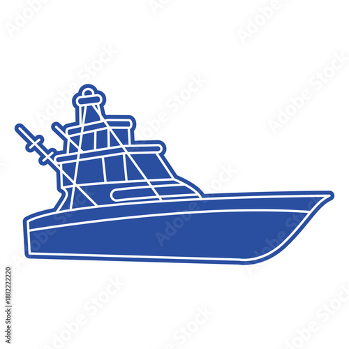 Ferry water boat silhouette