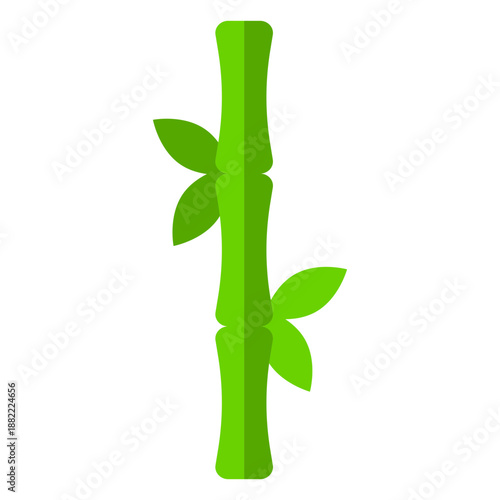Bambu nature botanical icon