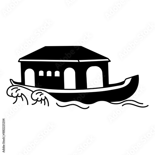 Water transport houseboat