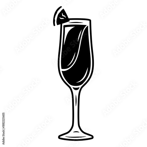 Cocktail high contrast