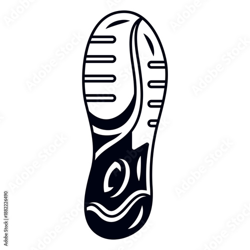 Running marathon sole shoe