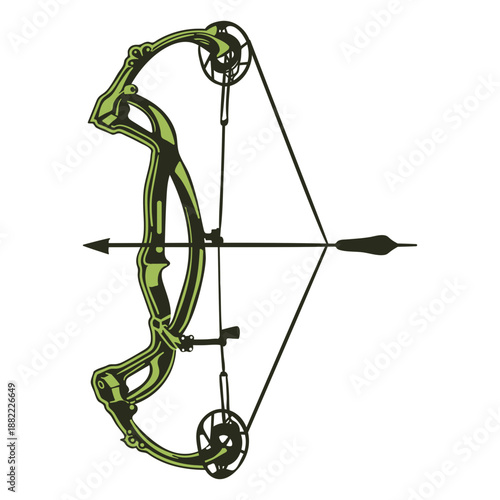 Professional metal archery bow