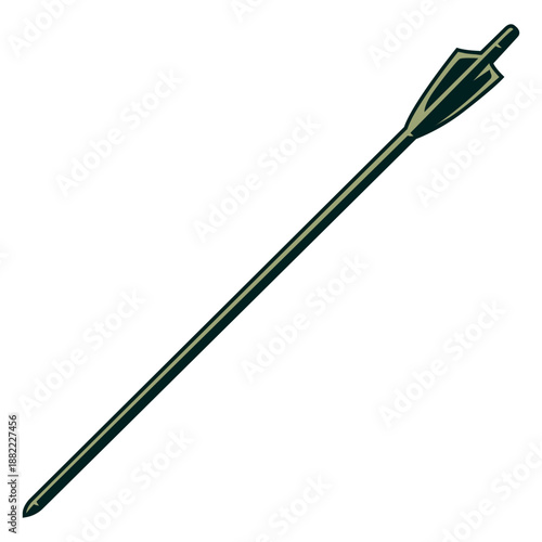 Arrow archery equipment dark green