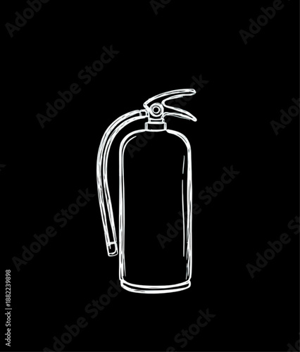 Fire extinguisher safety equipment device.