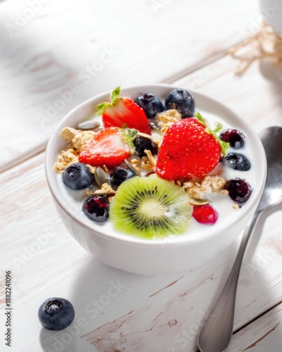 Healthy Fruit Yogurt Bowl