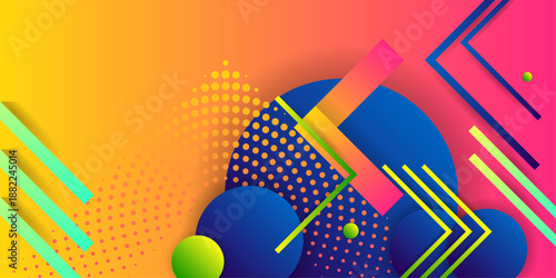 New Sale party summer background colorful 3d holiday vector Illustration graphic design poster flyer leaflet