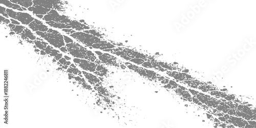 Black and white vector illustration of a silhouette of a tree with a clean ink splash and wet liquid texture design featuring fresh bubbles and a flowing nature wave