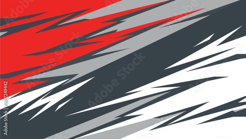 Dynamic abstract illustration featuring motion, speed, energy, design, and graphics