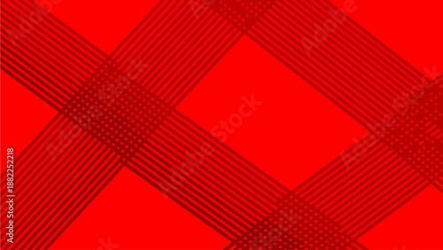 Geometric pattern of intersecting red lines forming diamond shapes from a digital illustration viewpoint