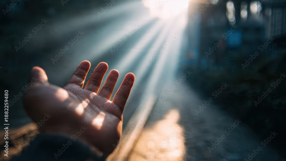 Obraz premium Reaching for the Light