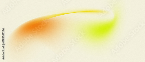 Vibrant Orange & Lime Green Abstract Gradient with Grainy Texture