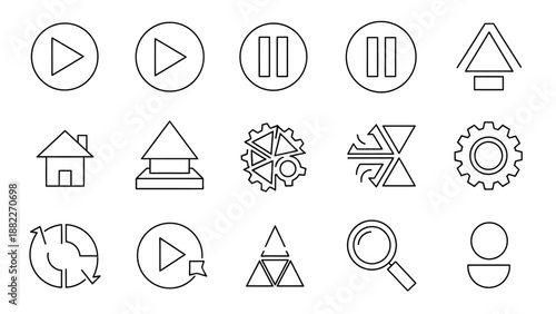 A professional photographer capturing a high-angle lifestyle shot of a creative workspace with a digital camera on a tripod in a bright modern studio