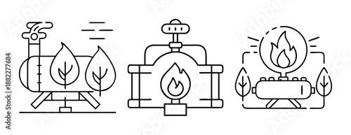 Industrial heating and sustainable energy boiler outline design