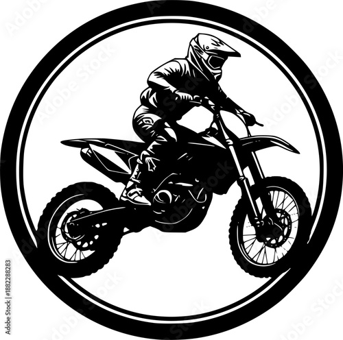 Motocross Silhouette
