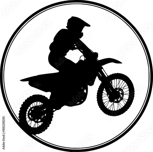 Motocross Silhouette
